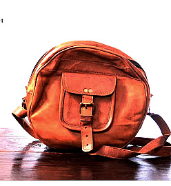 Rhinoland Vintage Leather Crossbody Sling Bag