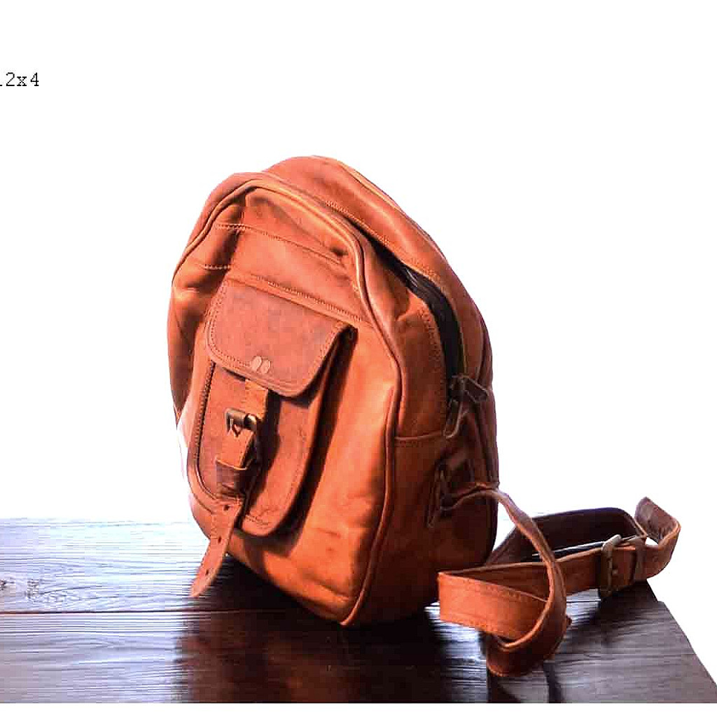 Rhinoland Vintage Leather Crossbody Sling Bag