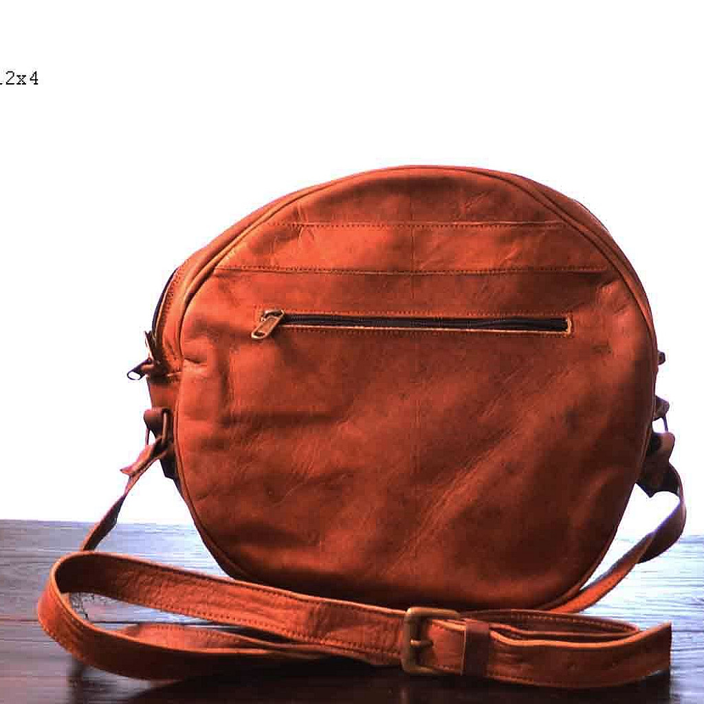 Rhinoland Vintage Leather Crossbody Sling Bag