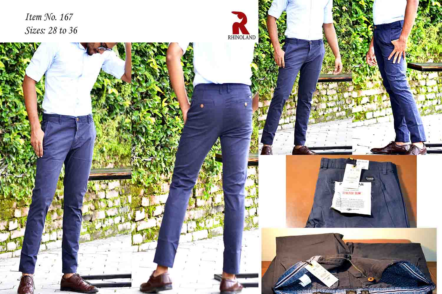 Rhinoland Chinos For Men