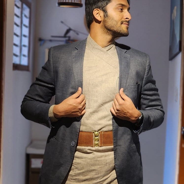 Nepali Daura Suruwal Faux Leather Belt