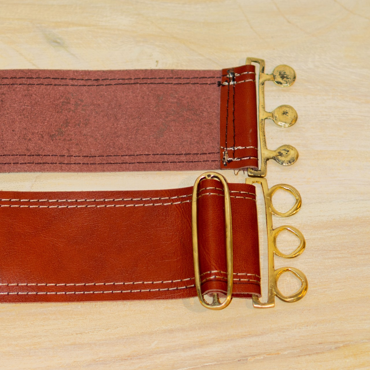 Nepali Daura Suruwal Faux Leather Belt
