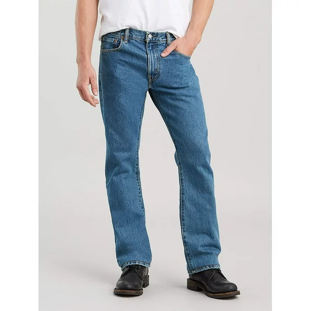 LEV 517 Bootcut Blue Jeans For Men