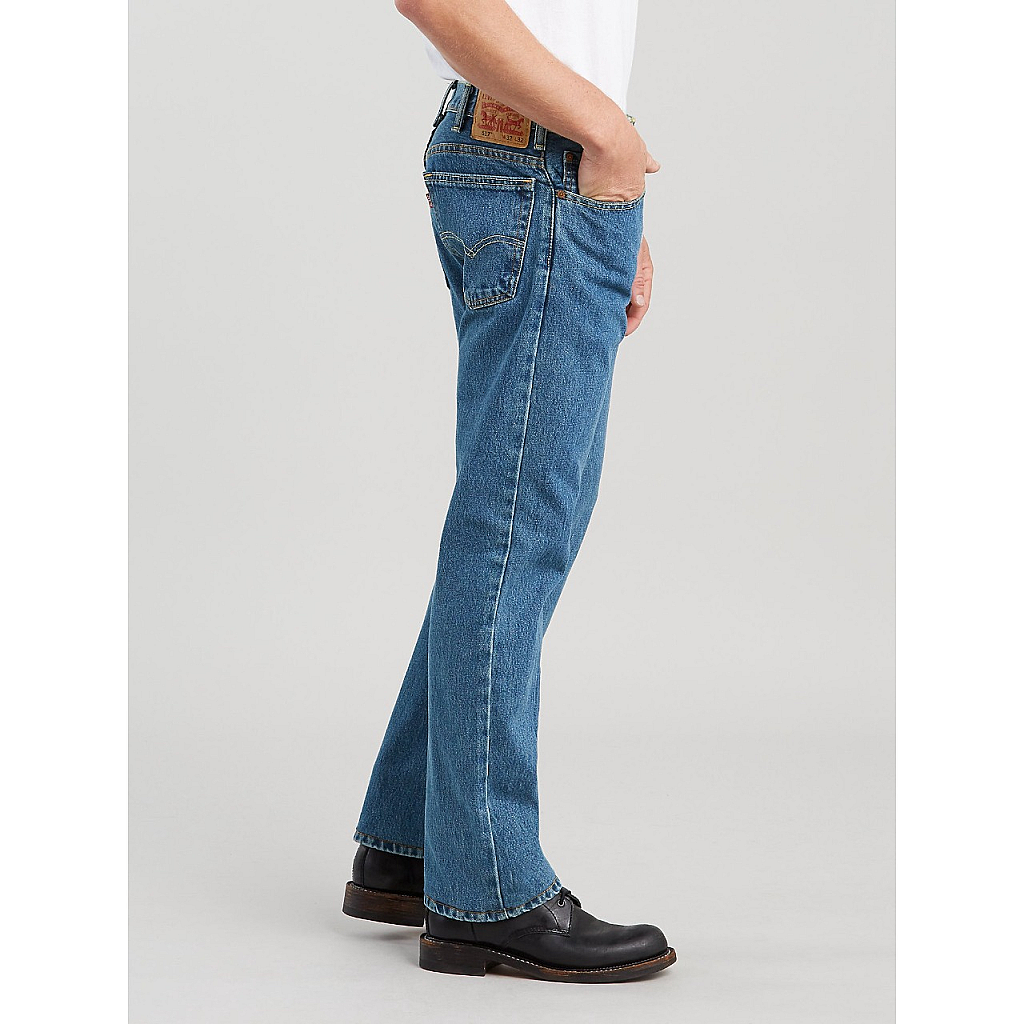 LEV 517 Bootcut Blue Jeans For Men