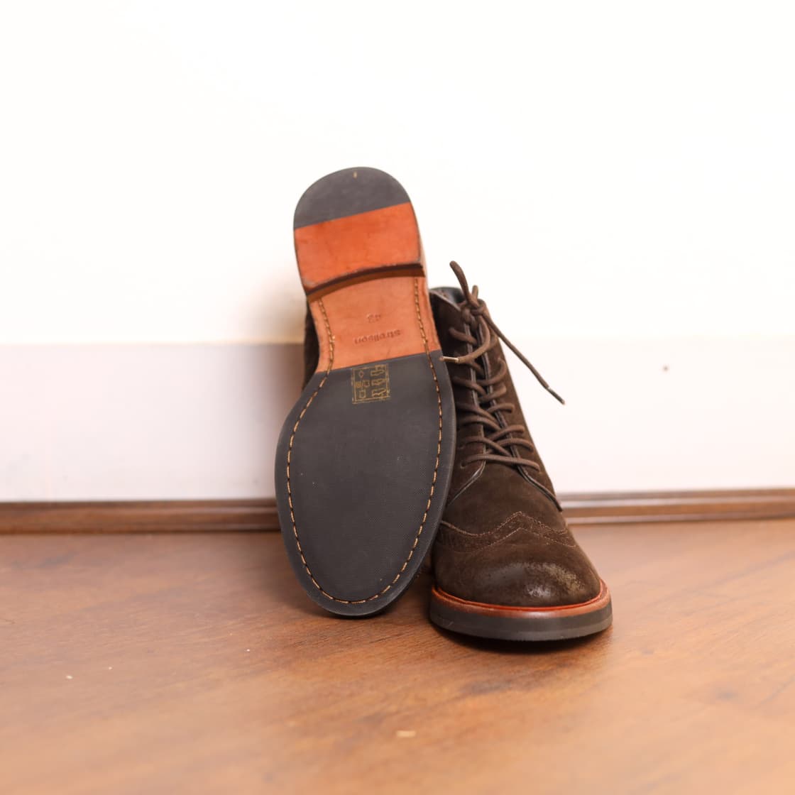 Rhinoland Strellson Suede Leather Boots for Men