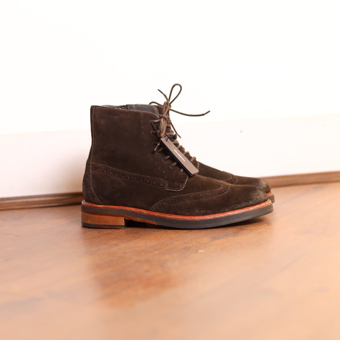 Rhinoland Strellson Suede Leather Boots for Men