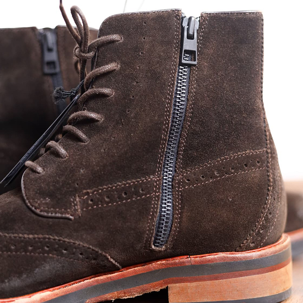 Rhinoland Strellson Suede Leather Boots for Men