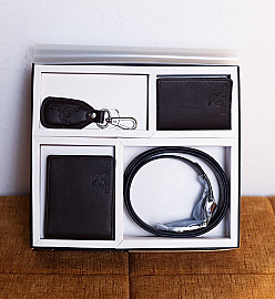 Rhinoland Genuine Leather Gift Combo Set for Men