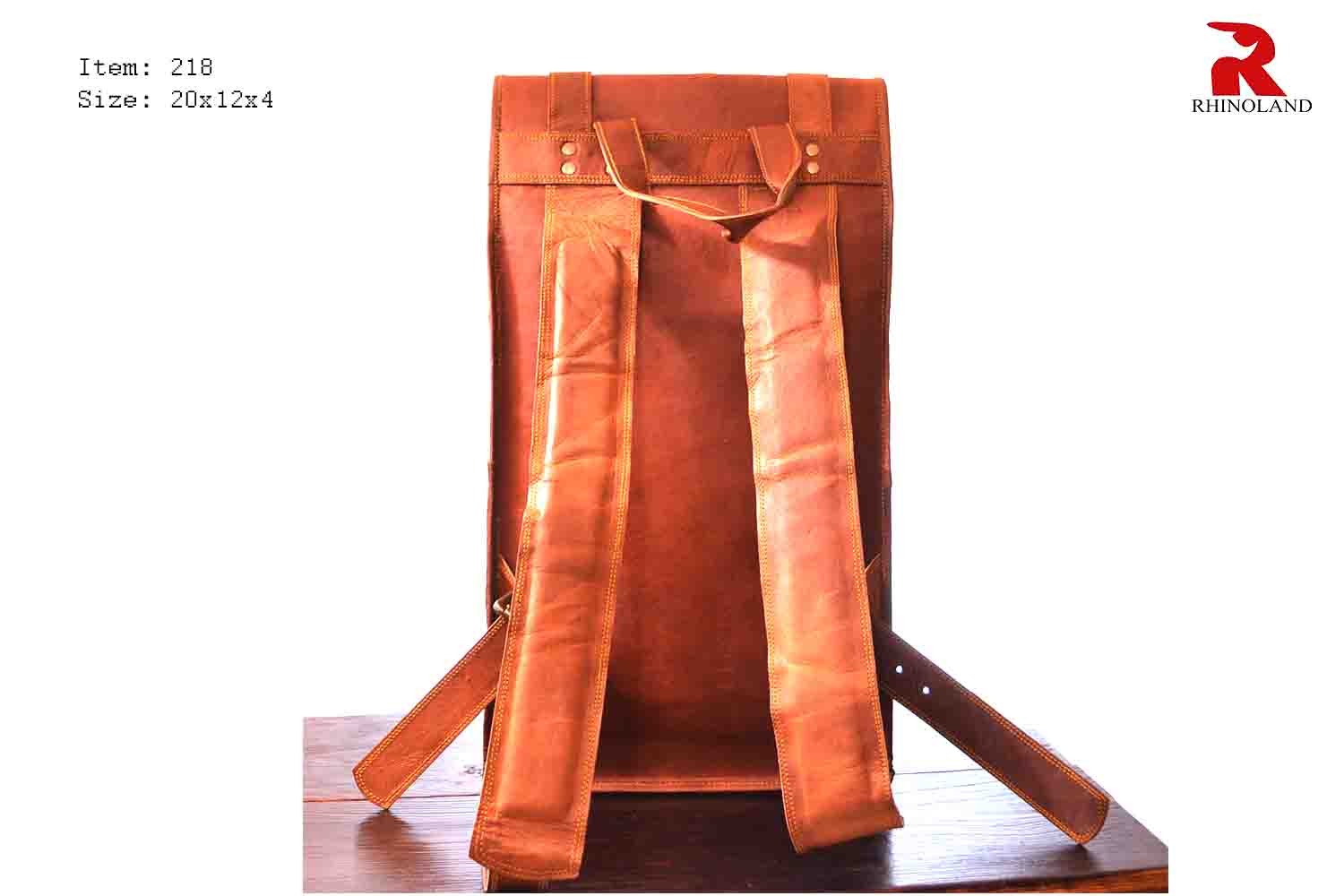 Rhinoland Executive Leather Backpack