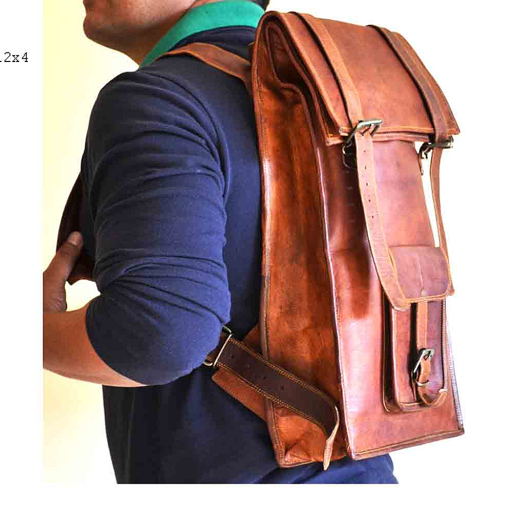 Rhinoland Executive Leather Backpack