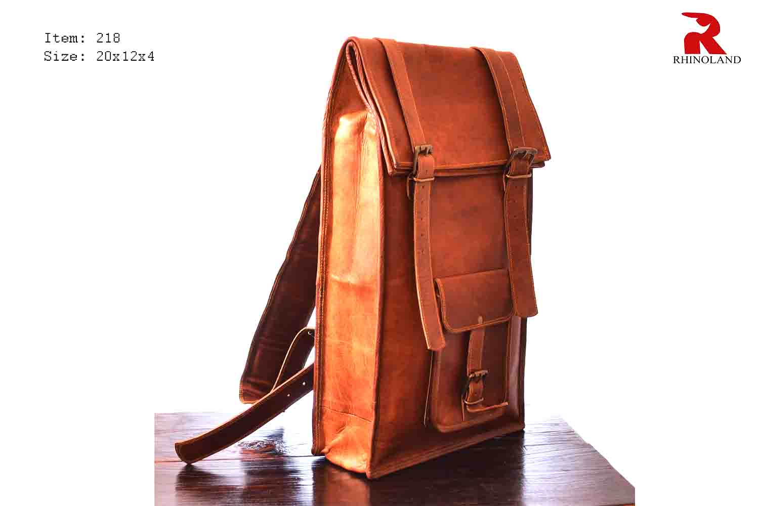 Rhinoland Executive Leather Backpack